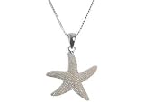 Signature Laser Cut Starfish Pendant STERLING SILVER