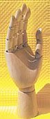 Artist Manikin 12in Male Right Hand