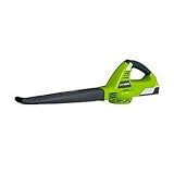 Greenworks 24092 20-Volt 2.6 Amp/Hour Lithium Ion Cordless Electric 132 MPH Leaf Blower