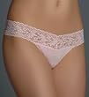 Hanky Panky Modal Stretch Lace Thong (6334)