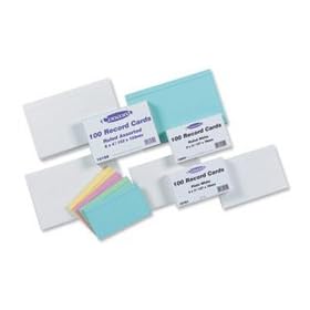 Concord Record Cards Smooth Ruled 203x127mm 8x5" YELLOW Ref 16209 [Pack of 100]