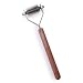 Mars Stainless Steel 16-Blade Coat King Pet Stripper with Wooden Handle, Fine