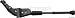 Tranz-X Stay Mount Adjustable Kickstand Black Disc Comp.