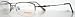 FLEXURE Men's Flexible Titanium Rimless Eyeglass Frames Gunmetal FX20