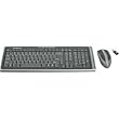 IOGEAR Long Range Media Center Desktop Keyboard and Mouse Combo,2.4GHz Wireless GKM551R (Black)