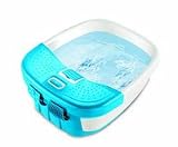 Homedics Bubble Bliss® Deluxe Foot Spa Surrounds Your Feet with Massaging Bubbles - Blue