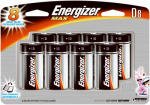 Eveready Battery Co Ener 8Pk D Battery E95bp-8H Batteries Eveready