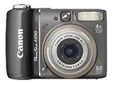 Bundle: Canon A590 IS Digital Camera 8MP +1GB SD +Soft Case