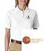 Women's polo shirt with embroidered image of: basketball coach