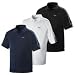 Audi Men's ClimaLite Three-Stripe Cuff Golf Polo by Adidas-NAVY-XXLARGE