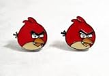RED ANGRY BIRDS EARRINGS