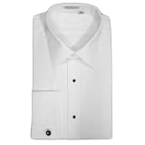 Cardi Tuxedo Shirt - 100% Cotton, Non-Pleated