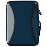 M-Edge Nylon Latitude Jacket for Sony Reader PRS-300, Navy/Grey