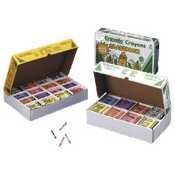 BINNEY and SMITH Classpack Crayons, 50 Each of Eight Colors, 400 per Box (Case of 2) by Binney & Smith