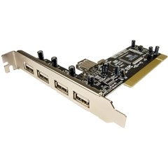 Cables Unlimited High-Speed 5 -Port USB 2.0 PCI Card (IOC3500)