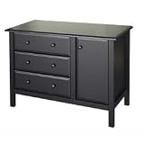 Da Vinci Roxanne 3 Drawer Chifferobe Finish: Ebony