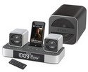 iHome iH51 2.1 Micro System with Dual Alarm Clock Radio for iPod (Silver)