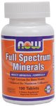 Full Spectrum Minerals by NOW Foods - Minerals (100 Tablets)
