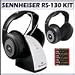 Sennheiser RS130 Stereo Wireless Headphones + Accessory Kit