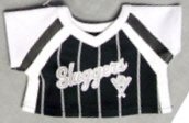 Black & White Baseball Jersey fits Webkinz, Shining Star & 8 10 Make Your Own Stuffed Animals 21PtmVet4BL Black & White Baseball Jersey fits Webkinz, Shining Star & 8 10 Make Your Own Stuffed Animals