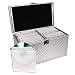 Aluminum 200 CD/DVD Carry Case