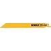 DEWALT DW4809G25 8-Inch 14 TPI Straight Back Bi-Metal Reciprocating Saw Blade - 25 Pack