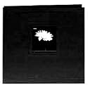Pioneer 12-inch by 12-inch Deep Black Frame Cover Memory Book