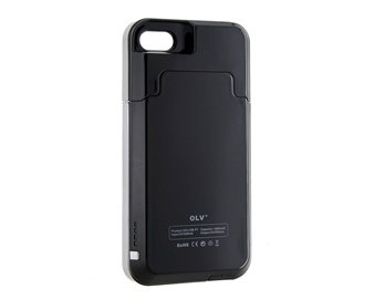 OLV 1680mAh Plastic Power Battery Charger Case for iPhone 4 (Black) + Worldwide free shiping