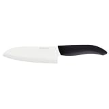 Kyocera Revolution Series 5-1/2-Inch Santoku Knife, White