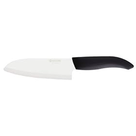Kyocera Revolution Series 5-1 2-Inch Santoku Knife, White by Kyocera