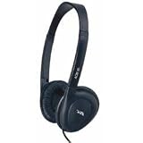 Cyber Acoustics 3.5MM Plug ACM-90 Stereo Headset with Volume Control (Black)