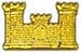 Corps of Engineers Small Hat Pin