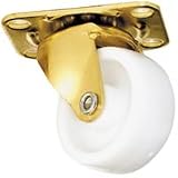 Plate Caster 1 1/4 White Wheel