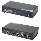 4 Port Cat 5 VGA Video Splitter Distribution Amplifier Extender