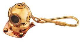 Scuba Helmet Keychain