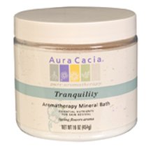 Aura Cacia Tranquility Aromatherapy Mineral Bath -- 16 oz