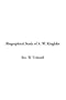 Biographical Study of A. W. Kinglake