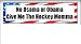 No Osama or Obama, Give Me The Hockey Momma - Bumper Sticker Decal