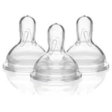 Medela Medium-Flow Wide Base Nipples (3-Pack)