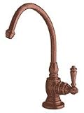 Hampton Cold Water Filtration Faucet with Lever Handle Finish: Antique Copper Hampton Cold Water Filtration Faucet with Lever Handle Finish: Antique Copper