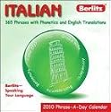 Italian Phrase-A-Day 2010 Desk Calendar