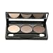 NYX 3 Color Eyeshadow, Nude/Taupe/Dark Brown TS03 1 set (3 g)