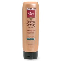 - Coppertone Oil Free Sunless Tanning Lotion Light/Medium 8oz RARE!