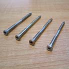 10 x 2-1/2 inch 1750 Ct Carton 'Star Drive' Red Head Stainless Steel Composite Deck Screw