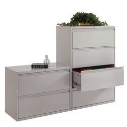 MBI Lateral File Cabinets - Black