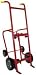 Glide Maxx H136-10MR 2 Wheel Mold-on Rubb Heavy Duty Drum Truck