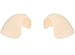 The Natural Nude Shoulder Pads w/ Flap