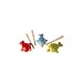 Plan Toys 4326 - Zappelfisch (12 Stück)