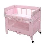ARM'S REACH CONCEPTS Pink Dot Mini Co-sleeper... by Arm's Reach Concepts