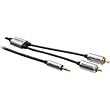 Philips 3.5mm Male to 2-RCA Audio "Y" Cable Male (SJM2107/17)